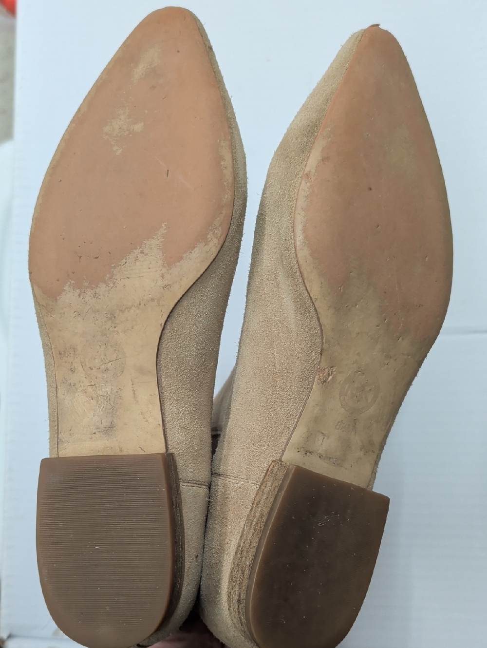 Michael Kors Pierce Suede Chelsea Boots - Tan - Picture 6 of 10